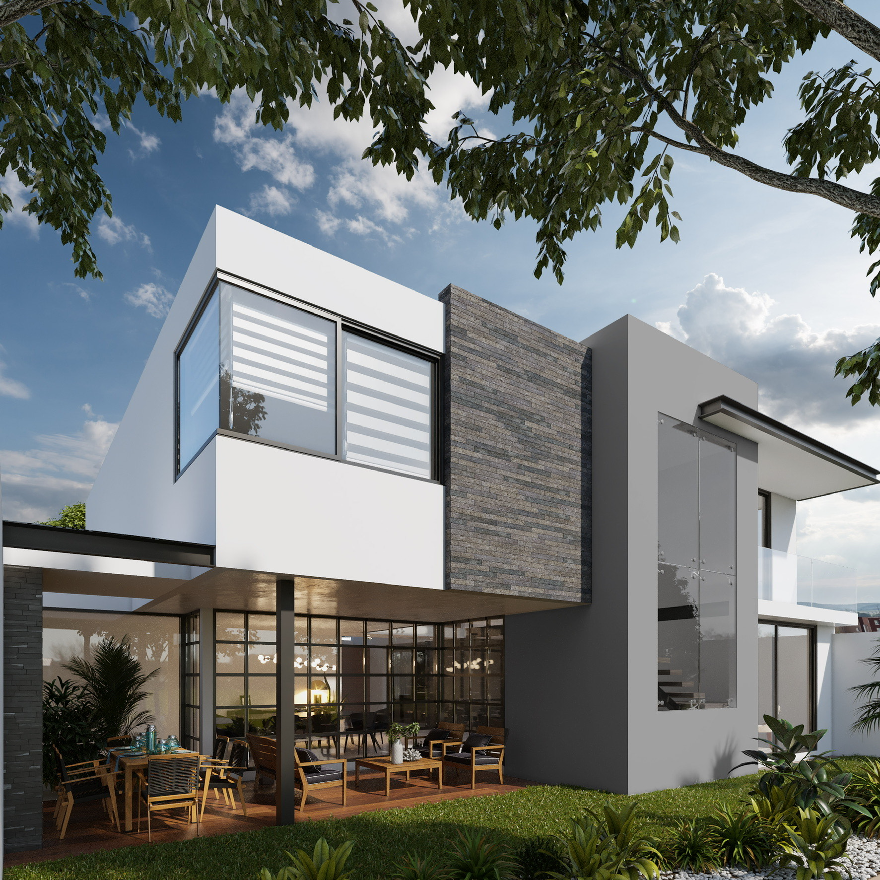 Fachada Posterior low